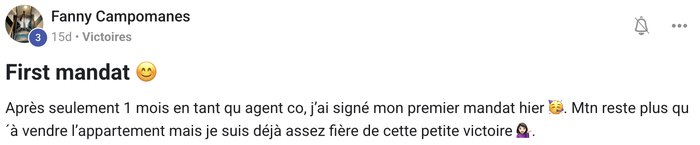 Témoignage client